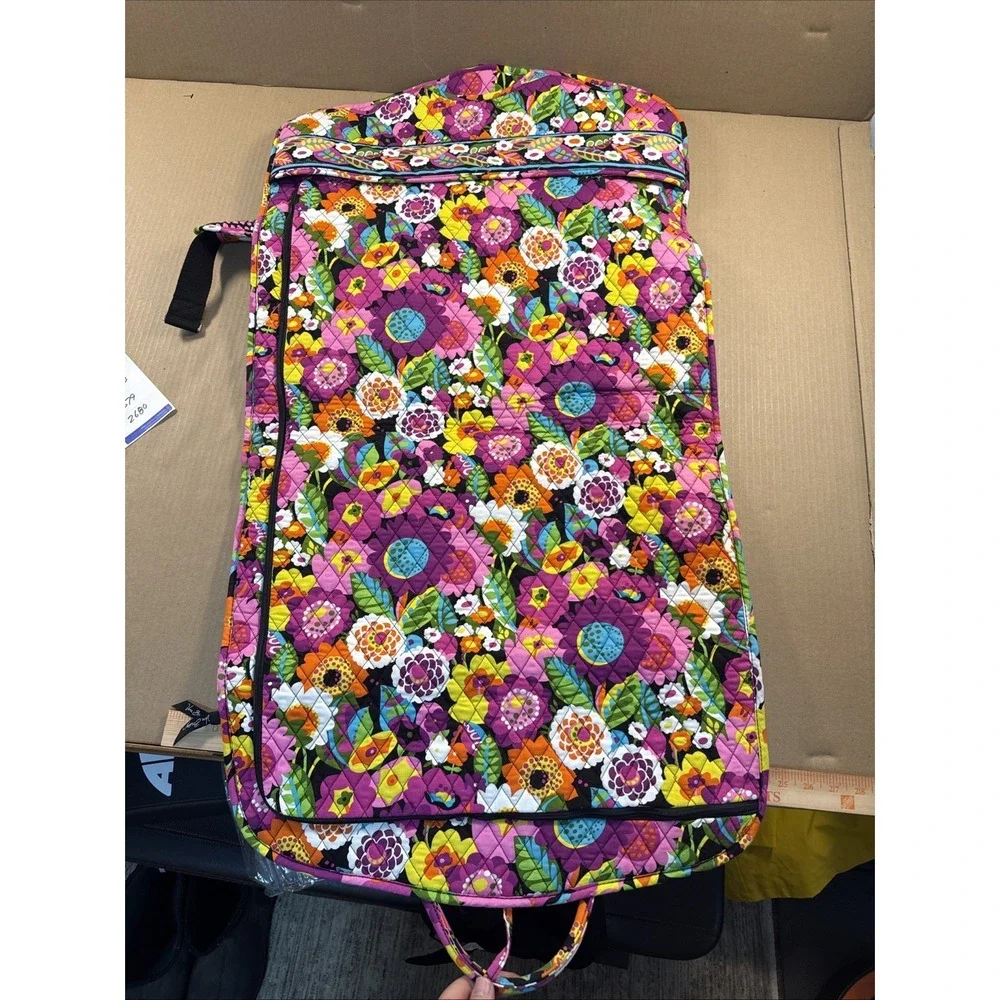 Hanging Garment Bag Vera Bradley Travel Suit Bag Soft Case  Mod Floral